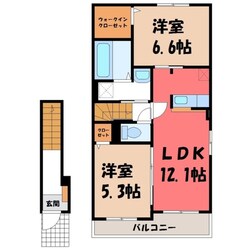 カーサ エテルノの物件間取画像